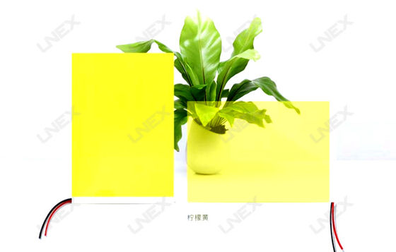 PDLC Switchable Smart Film Electric Frosted Glass สีกาวในตัว 80000h